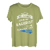 Herren T-Shirt Lagerist Geschenk Fachlagerist Lagerverwalter Spruch