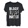Black Lives Matter Schwarze Leben Zählen Auch BLM T-Shirt