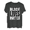 Black Lives Matter Schwarze Leben Zählen Auch BLM T-Shirt