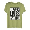 Black Lives Matter Schwarze Leben Zählen Auch BLM T-Shirt