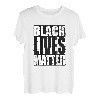 Black Lives Matter Schwarze Leben Zählen Auch BLM T-Shirt