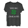 Kiss Me I'm Jewish Shamrock St. Patrick's Day für Männer und Frauen T-Shirt