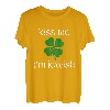 Kiss Me I'm Jewish Shamrock St. Patrick's Day für Männer und Frauen T-Shirt