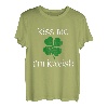Kiss Me I'm Jewish Shamrock St. Patrick's Day für Männer und Frauen T-Shirt