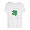 Kiss Me I'm Jewish Shamrock St. Patrick's Day für Männer und Frauen T-Shirt