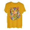 Regenbogen Tiger Baby Kunst Motiv für Herren Damen Kinder T-Shirt