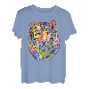 Regenbogen Tiger Baby Kunst Motiv für Herren Damen Kinder T-Shirt