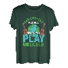 Die Coolsten Menschen Spielen Ukulele Musikinstrument T-Shirt