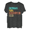 Herren Ehemann Papa Beschützer Held Vatertag T-Shirt