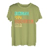 Herren Ehemann Papa Beschützer Held Vatertag T-Shirt