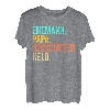 Herren Ehemann Papa Beschützer Held Vatertag T-Shirt