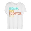 Herren Ehemann Papa Beschützer Held Vatertag T-Shirt