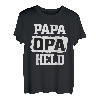 Papa Opa Held Vater Großvater T-Shirt