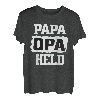 Papa Opa Held Vater Großvater T-Shirt