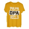 Papa Opa Held Vater Großvater T-Shirt