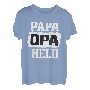 Papa Opa Held Vater Großvater T-Shirt