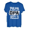 Papa Opa Held Vater Großvater T-Shirt