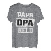 Papa Opa Held Vater Großvater T-Shirt