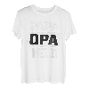 Papa Opa Held Vater Großvater T-Shirt