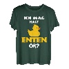 Enten tshirt, Ich mag Enten, Gelbe Ente Rubber Ducky T-Shirt T-Shirt