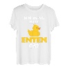 Enten tshirt, Ich mag Enten, Gelbe Ente Rubber Ducky T-Shirt T-Shirt