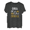 Hapfox 1st Birthday Muttertag First Mom T-Shirt