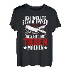 Ich Wollte Schon Immer Was Mit Tieren Machen Metzger T-Shirt