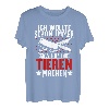 Ich Wollte Schon Immer Was Mit Tieren Machen Metzger T-Shirt