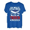 Ich Wollte Schon Immer Was Mit Tieren Machen Metzger T-Shirt