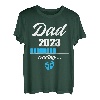 Papa Loading 2023 Papa werden Baby Geburt Papa Werdender Papa T-Shirt