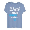 Papa Loading 2023 Papa werden Baby Geburt Papa Werdender Papa T-Shirt