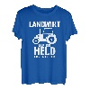 Cooles Bauer Traktor Landwirt Nur Ein Held Fährt Aufs Feld T-Shirt