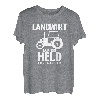 Cooles Bauer Traktor Landwirt Nur Ein Held Fährt Aufs Feld T-Shirt