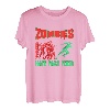 Läufer Marathon Lustiges Geschenk mit Zombies Jogger T-Shirt