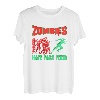 Läufer Marathon Lustiges Geschenk mit Zombies Jogger T-Shirt
