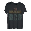 Herren The Walking Dad 2 Kinder|Geschenk zum Vatertag|lustiges Papa T-Shirt