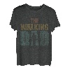 Herren The Walking Dad 2 Kinder|Geschenk zum Vatertag|lustiges Papa T-Shirt