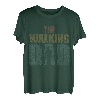 Herren The Walking Dad 2 Kinder|Geschenk zum Vatertag|lustiges Papa T-Shirt