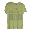 Herren The Walking Dad 2 Kinder|Geschenk zum Vatertag|lustiges Papa T-Shirt