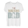 Herren The Walking Dad 2 Kinder|Geschenk zum Vatertag|lustiges Papa T-Shirt