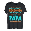 Spruch Ich Versuche Mich Zu Benehmen Papa Vater Sohn Tochter T-Shirt