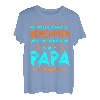Spruch Ich Versuche Mich Zu Benehmen Papa Vater Sohn Tochter T-Shirt