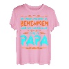Spruch Ich Versuche Mich Zu Benehmen Papa Vater Sohn Tochter T-Shirt