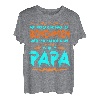 Spruch Ich Versuche Mich Zu Benehmen Papa Vater Sohn Tochter T-Shirt