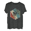 Retro-Kraken-Seemonster-Tentakel Surfing-Tauchen T-Shirt