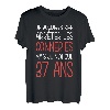 Geburtstag 37 Jahre Geschenkidee Originelle Lustige Herren Damen T-Shirt