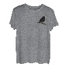 Amsel Vogel Singvogel Vogelfreund Ornithologe Biologe T-Shirt