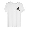 Amsel Vogel Singvogel Vogelfreund Ornithologe Biologe T-Shirt