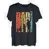 Dad hoch 3 Vater Papa mit 3 Kinder Künstler Maler Lackierer T-Shirt