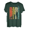Dad hoch 3 Vater Papa mit 3 Kinder Künstler Maler Lackierer T-Shirt